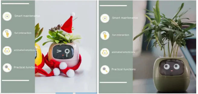 AI-Powered Smart Planter with Expressions & Sensors 🌱🤖